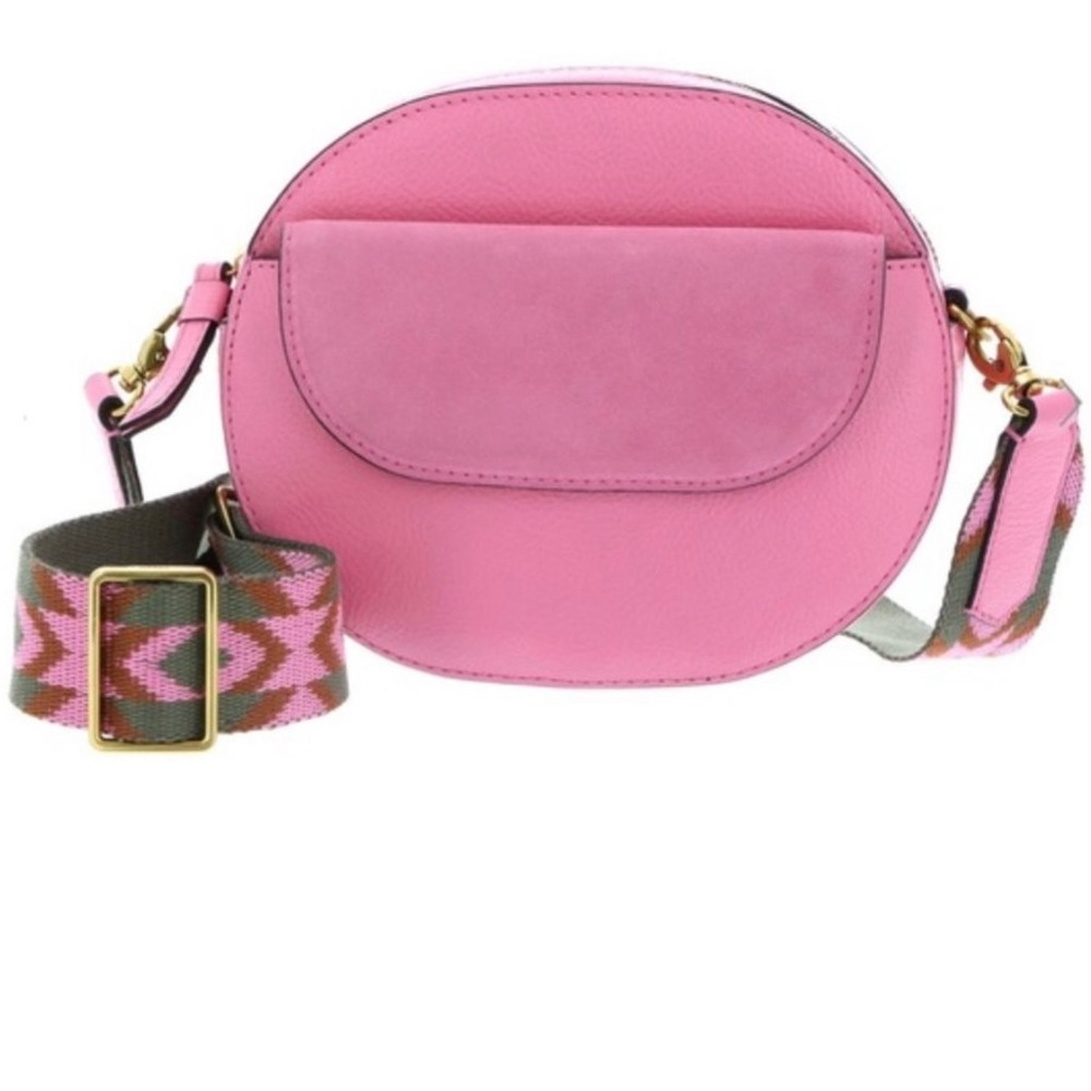 Fossil® Serena Bubblegum Pink Crossbody Belt Bag Purse NWT